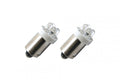 LED LIGHT BULB 12V WHITE BA9S (PACK OF 2)