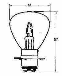 LIGHT BULB 12V 25/25W P15D 3-HOLE