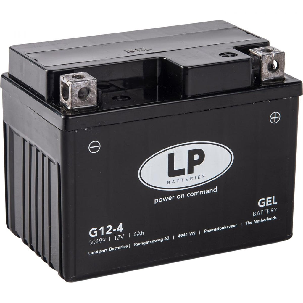 BATTERY L12-4 GEL 12V 4Ah., LANDPORT 50499, MG LTX4-3, MG G12-4 GTX4-3
