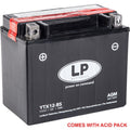BATTERY LTX12-BS MA.FREE AGM, LANDPORT 51012 12V 10AH. YTX12-BS, MA LTX12-BS