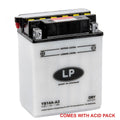 BATTERY LB14A-A2 12V 14Ah, LANDPORT DRY WITH ACID PACK, ROAD, MC MA YB14A-A2, MD LB14A-A2