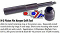 HD Piston Pin Keeper Drift, K&L 35-5004 HARLEYS