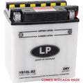 BATTERY LB10L-B2 12v 11Hh, LANDPORT WITH ACID PACK, ROAD, MC MA YB10L-B2 51113