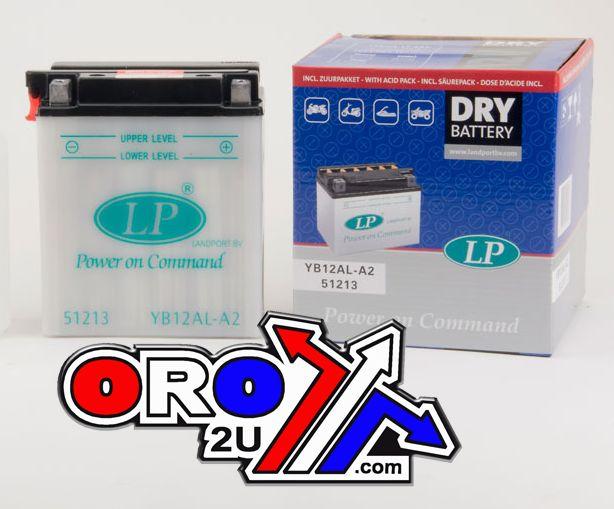 BATTERY LB12AL-A2 12V 12Ah DRY, LANDPORT MB YB12AL-A2