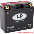 BATTERY LT12B-BS 12V 11Ah MF, LANDPORT 51201 MAINTENAN FREE, YT12B-BS, AGM, MA LT12B-BS
