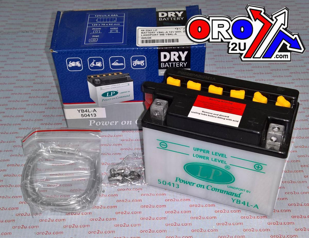 BATTERY LB4L-A 12V 4Ah. DRY, LANDPORT MB YB4L-A, MD LB4L-A