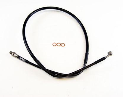 HOSE FRONT BRAKE BLACK/BLK CR125 / CR250 / CR500