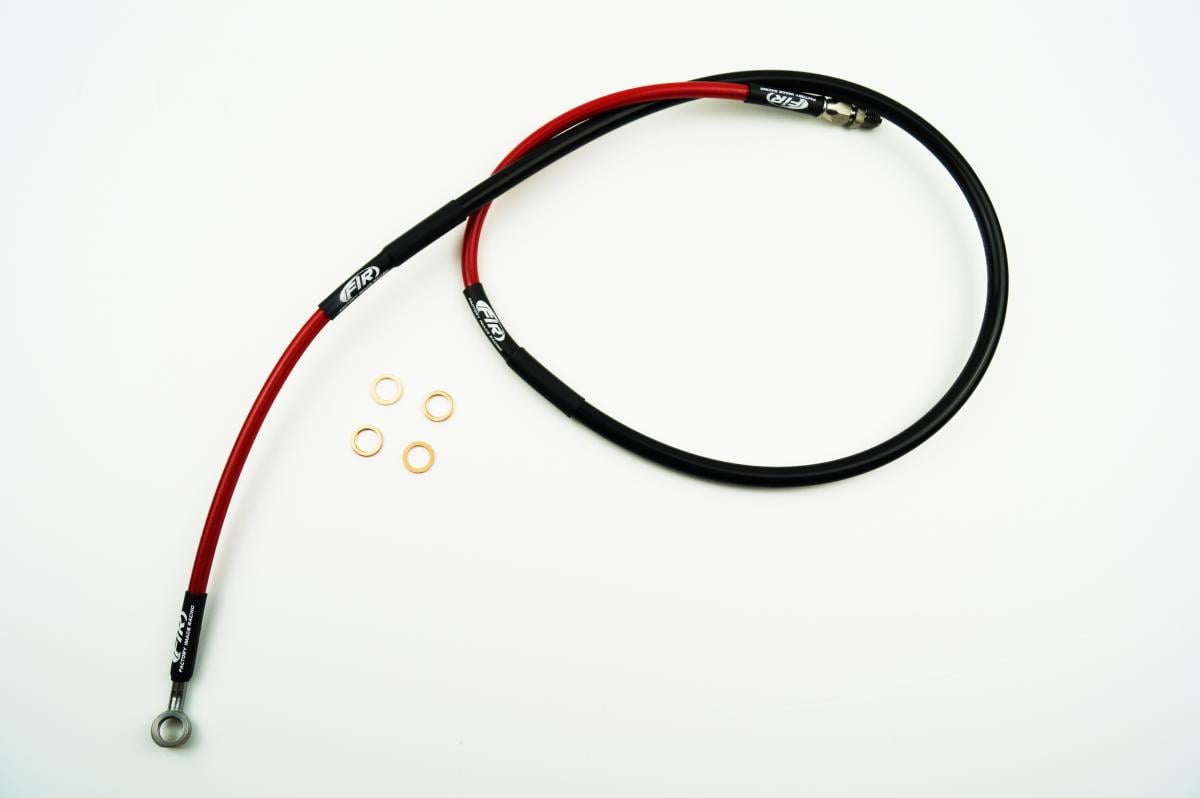 HOSE FRONT BRAKE RED/BLACK CR125 CR250