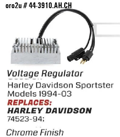 REGULATOR HARLEY DAVIDSON, 74523-94, SPORTSTAR 94-03, AHD6010-C