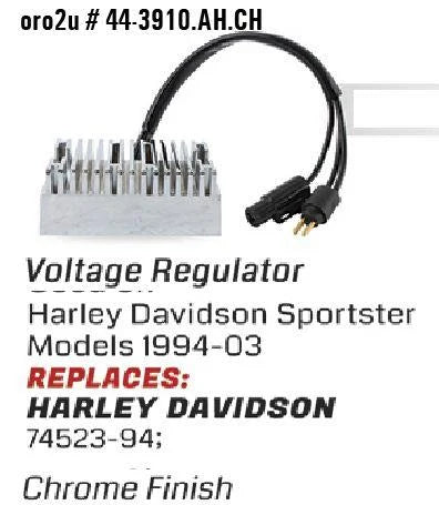 REGULATOR HARLEY DAVIDSON, 74523-94, SPORTSTAR 94-03, AHD6010-C