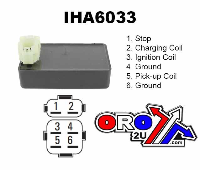CDI BOX HON TRX300 89-93, 30410-HC4-770, ARROWHEAD IHA6033, ESP10027 ATV, AT-01564 44-494.DZ
