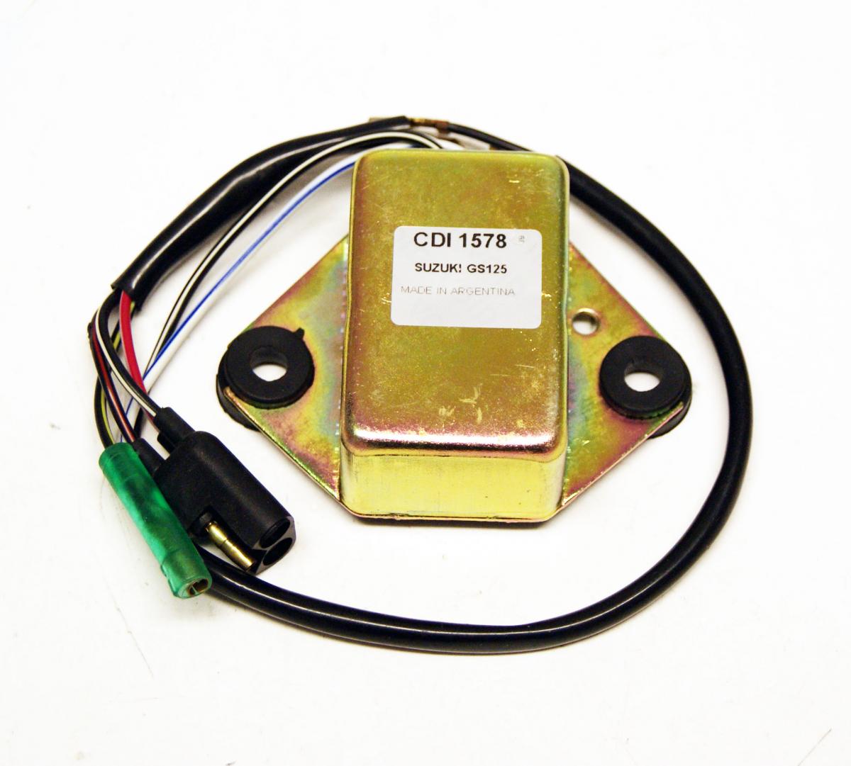 CDI BOX TS125 RM400 SUZUKI DZE 1578, 32900-40420 / 32900-40210, 01578-04