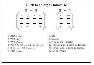 CDI BOX 5TG-85540-10-00 ATV, YAMAHA YFZ450 06-09, DZE1590, IYA6032, AT-01111