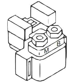 STARTER SOLONOID KTM, ARROWHEAD SMU 6148