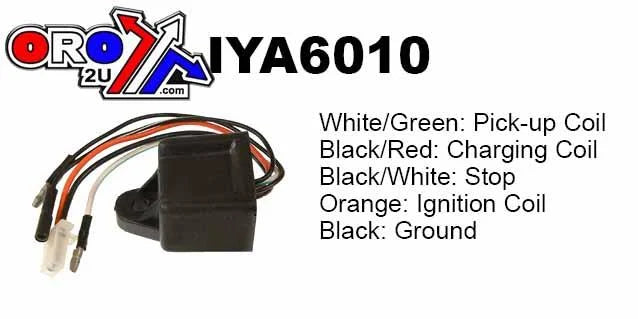 CDI UNIT BOX YAM V80D 1994, ARROWHEAD IYA6010, 4GC-85540-01-00, 4GC-85540-10-