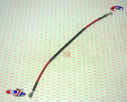 HOSE REAR BRAKE RED / BLK HONDA CR85 'BIG WHEEL 05-07