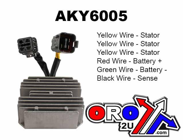REGULATOR KYMCO MXU UXV 500, ARROWHEAD AKY6005 ATV UTV, 31600-LDB5-E00