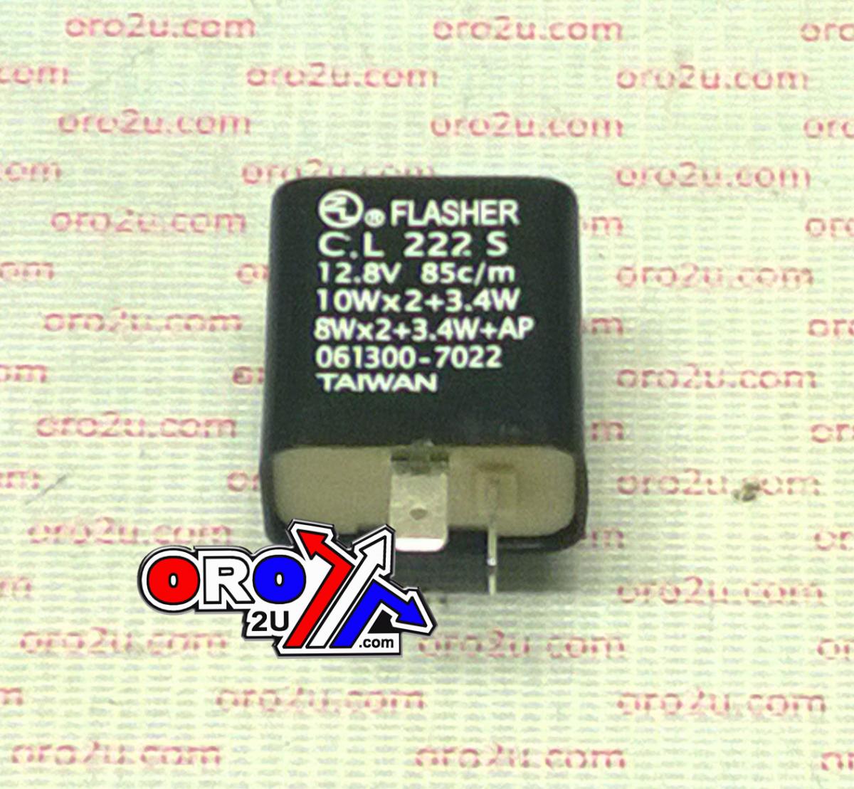 Offer 44-6271.FIR  ............. RELAY 12V 10W 2-POLE BLACK