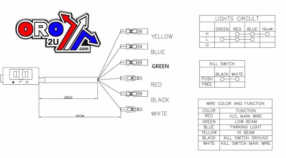 SWITCH HEADLIGHT & KILL