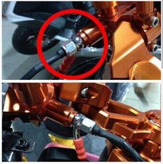 SWITCH BRAKE HYD. M10x1.00mm, MC-01328-1, KS12-0011, Hydraulic Brake Light Switch