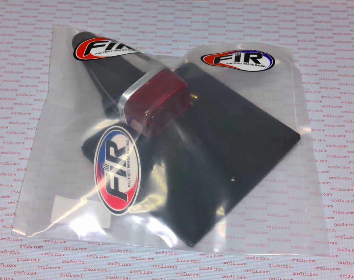 REAR STOP TAIL LIGHT WITH MUD FLAP NUMBER PLATE HOLDER YAMAHA UNIVERSAL FITTING