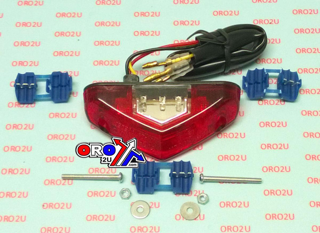 LED REAR LIGHT RED LENS TT 121411366