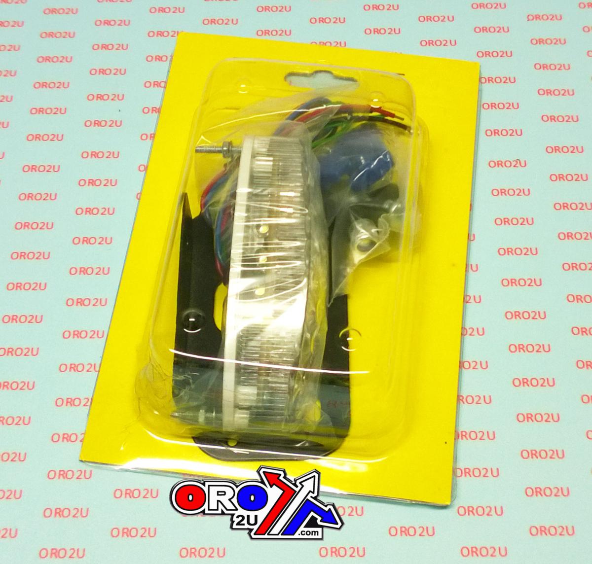LED REAR LIGHT WITH BLINKERS, INC. NUMBER PLATE BRACKET, 121411369