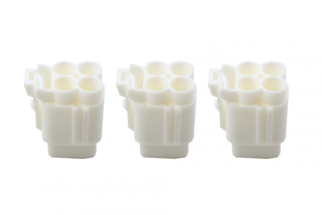 4 PIN FEMALE CONNECTOR FRS-111, PACK / 3