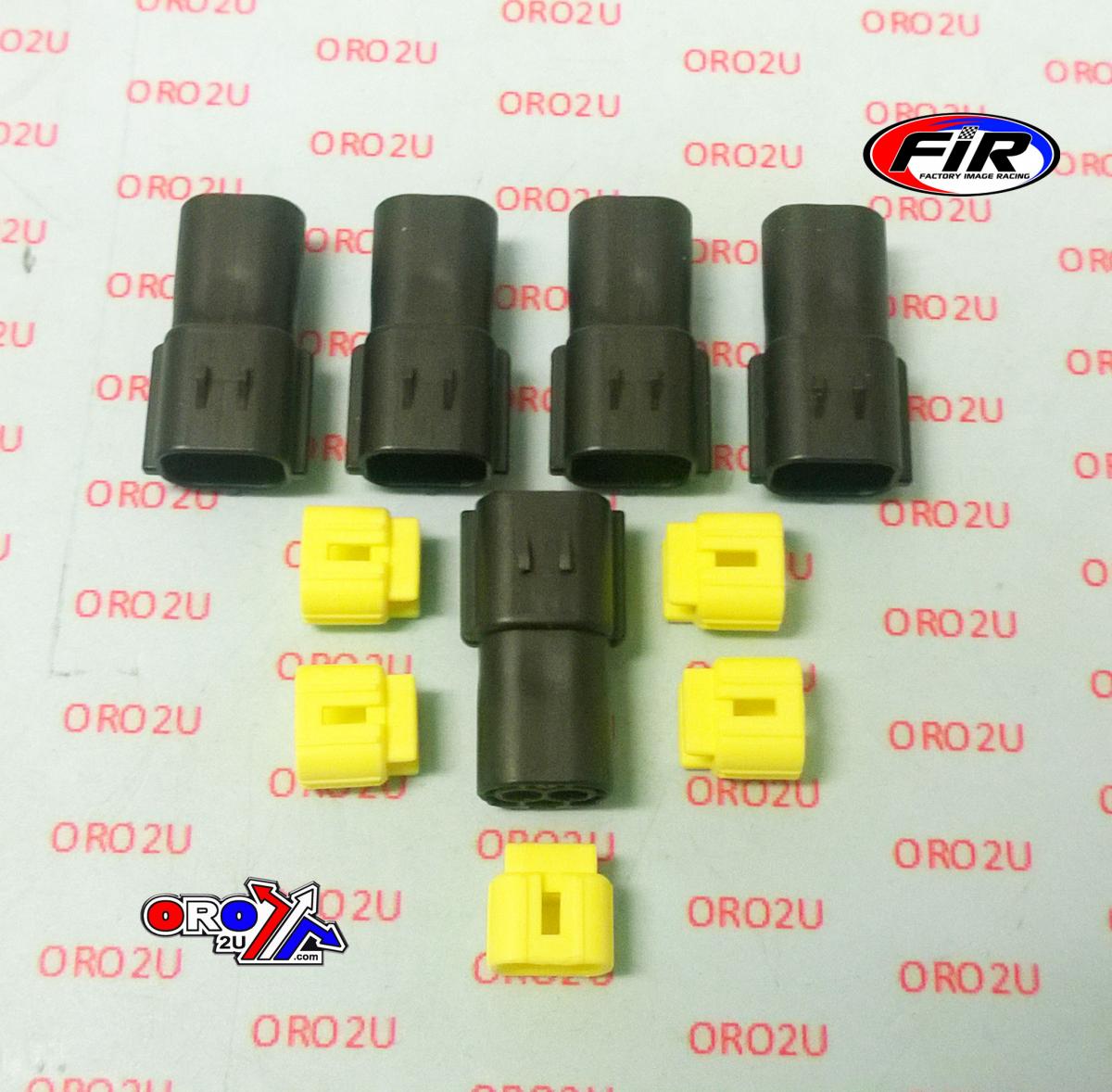 2 PIN MALE CONNECTOR FRA-111, PACK / 5