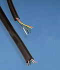 SHEATH PVC COVER 10MTR I.D6mm, FLEXIBL PVC WIRING COVER BLACK