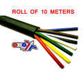 7 CORE CABLE 0.5mm CORE 5 AMP, 10 METERS