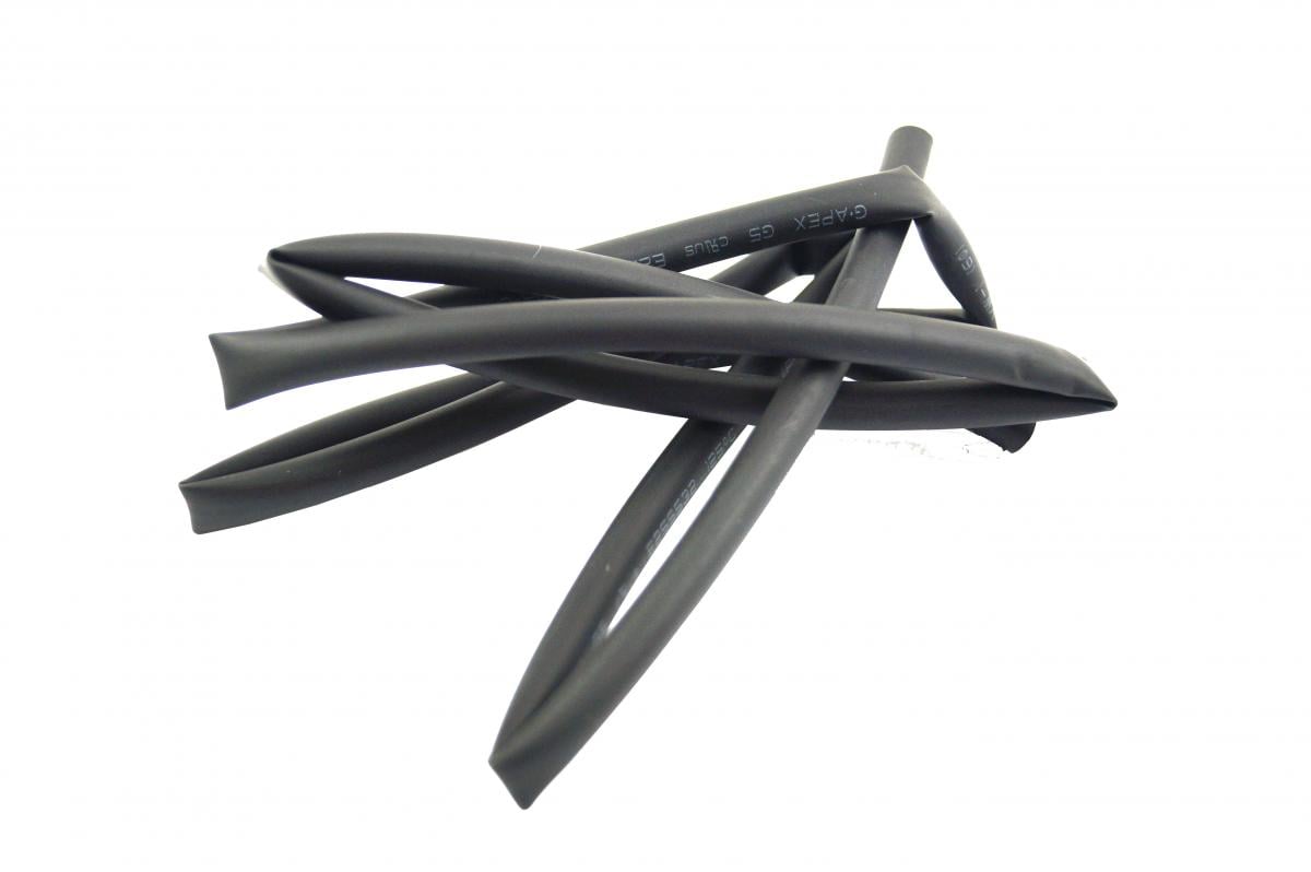 HEAT SHRINK TUBING 6mm x 1MTR, BLACK /