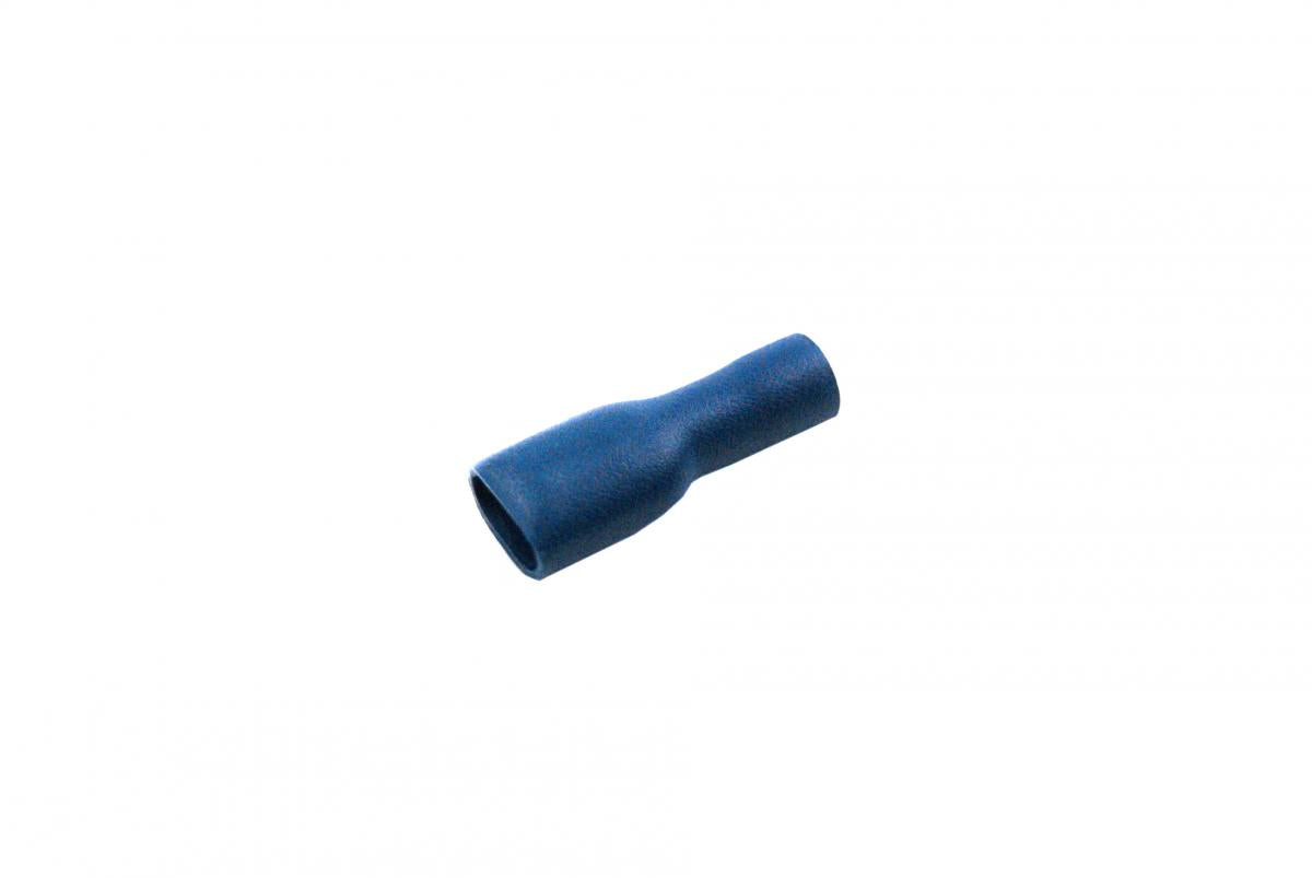 TERMINAL BLUE SPADE FEMALE 10, PACK OF 10 / T6.3mm