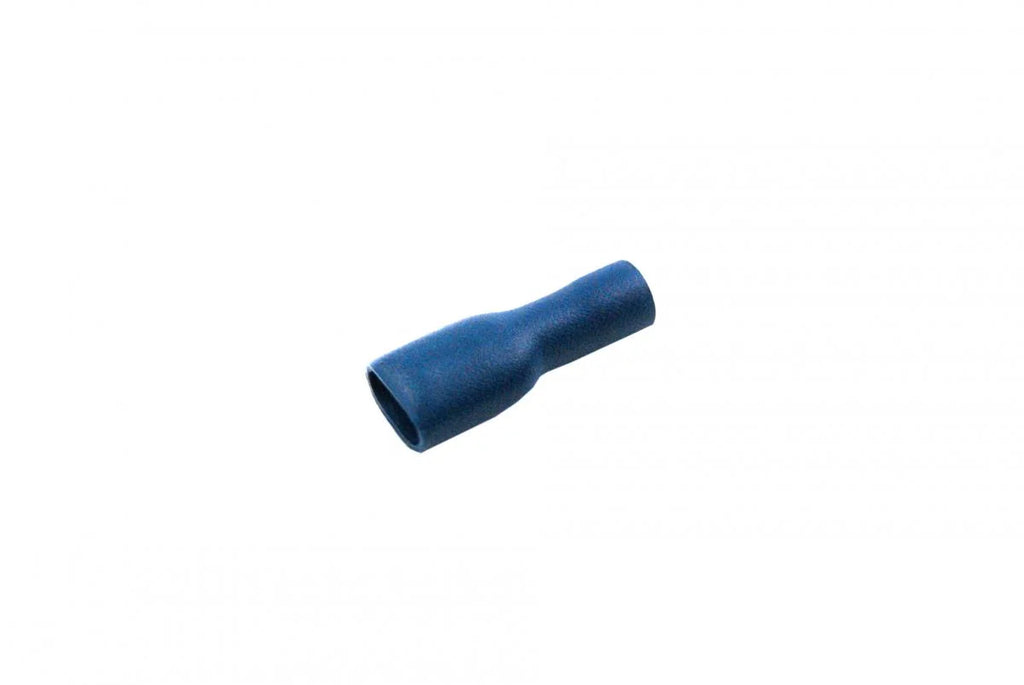 TERMINAL BLUE SPADE FEMALE 10, PACK OF 10 / T6.3mm