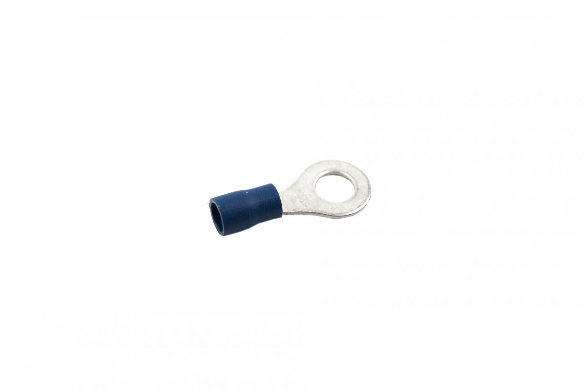 TERMINAL BLUE 6mm RING PK10, PACK OF 10