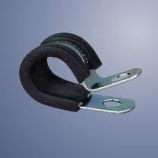 16mm RUBBER LINED P-CLIPS