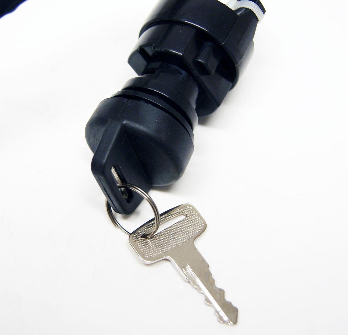 IGNITION SWITCH KEY 93-08 YAMAHA ATV 4-PIN 2 KEYS 4GB-82510-00-00