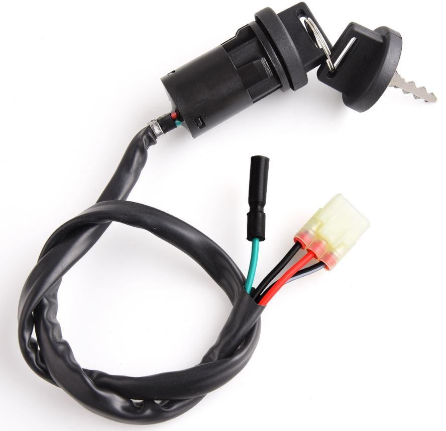 SWITCH IGNITION TRX250, HONDA 02-09 35100-HM8-000, TRX250 1997-01 TRX250EX 2001-05 TRX250TE,TM RECON 2002-20