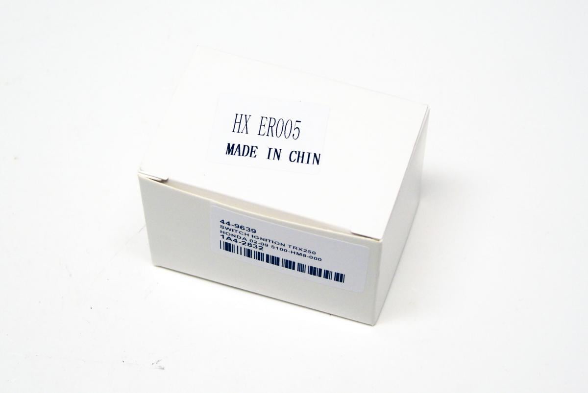 SWITCH IGNITION TRX250, HONDA 02-09 35100-HM8-000, TRX250 1997-01 TRX250EX 2001-05 TRX250TE,TM RECON 2002-20