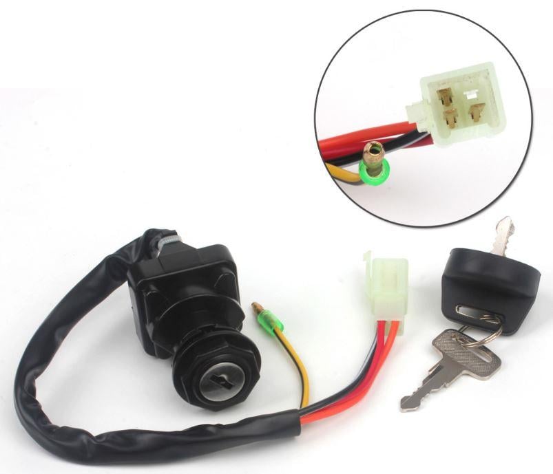 SWITCH IGNITION LT80 ATV, SUZUKI QUAD 37110-40B00 37110-40B01, LT-80 LT80 LT 80 Quadsport 1987-2006, LT-Z 50 Quadsport 2006-2017