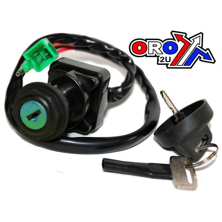 SWITCH IGNITION LT80 ATV, SUZUKI QUAD 37110-40B00 37110-40B01, LT-80 LT80 LT 80 Quadsport 1987-2006, LT-Z 50 Quadsport 2006-2017
