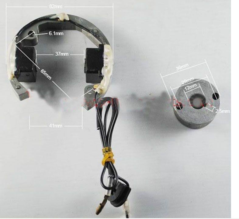 STATOR HT IGNITION COIL ROTOR FLYWHEEL 02-11 KTM 50 SX MINI BIKE 45139004000 45139005100