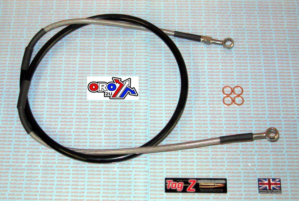 HOSE FRONT BRAKE SILVER / BLK YZ 125 YZ/WR 250 H-J 96-97 Y01-1-041/P