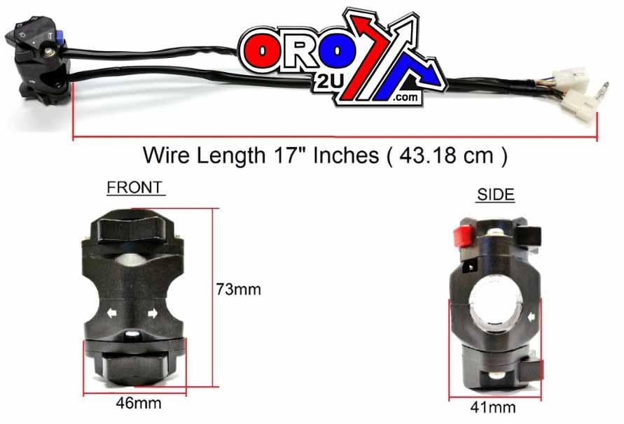 SWITCH LIGHT INDICATOR UNIVERSAL TYPE KTM MX-01024-1