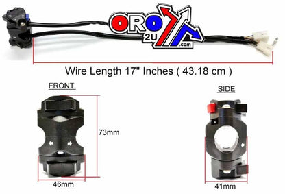 SWITCH LIGHT INDICATOR UNIVERSAL TYPE KTM MX-01024-1