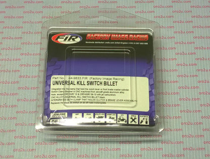 UNIVERSAL KILL SWITCH BILLET, CNC ALLOY BLACK