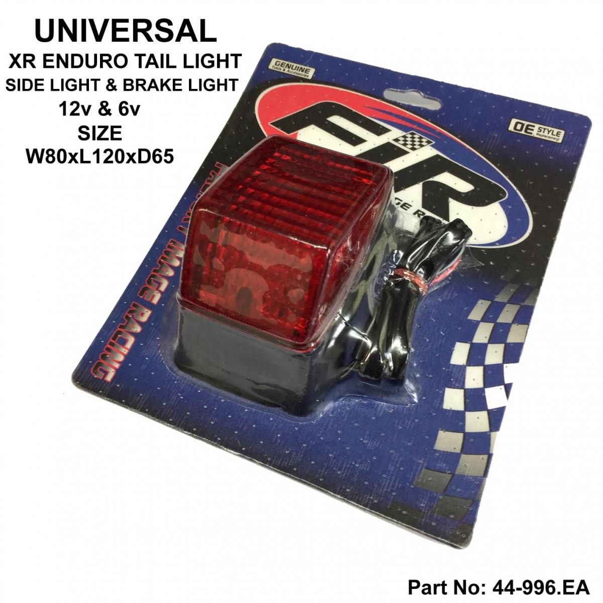 TAIL LIGHT XR ENDURO TYPE