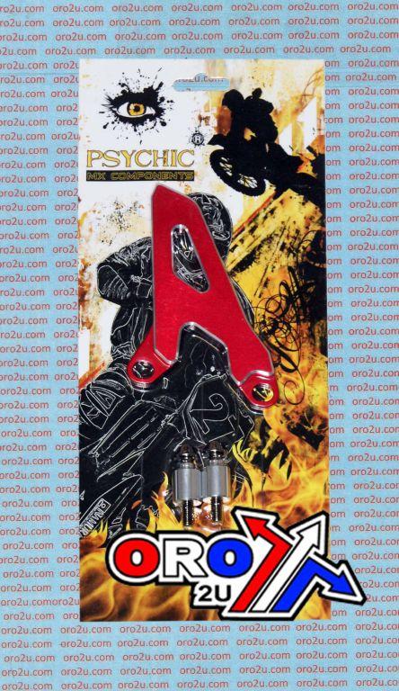 FRONT SPROCKET COVER CRF250R, 10-12, CRF450R 09-12 PSYCHIC, MX-03440 RED