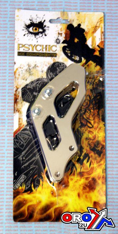 09-12 KLX150 CHAIN GUARD, W/BLOCK TITANIUM, MX-03425