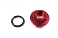 OIL FILLER PLUG ALLOY M20x2.5, HONDA YAMAHA KAWASAK SUZUKI OFP-01 RED